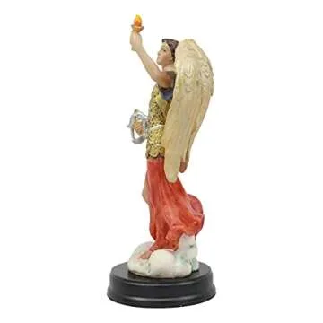 Ebros Archangel Saint Uriel Holy Spirit Torch Statue