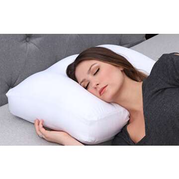 Deluxe Comfort Microbead Cloud Bed-Pillows