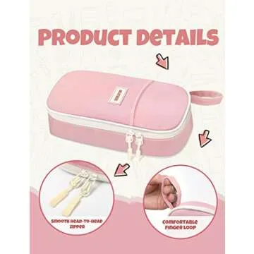 Cute and Durable SUNEE Pencil Case for Stylish Organization