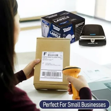 Premium Thermal Shipping Labels for Dymo 4XL