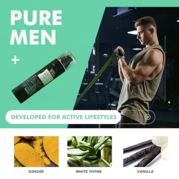 AQUA BLANCE Men's Deodorizing Body Spray Pack of 3