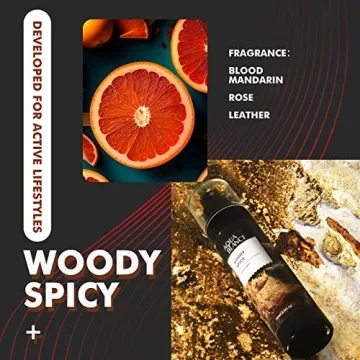 AQUA BLANCE Men's Deodorizing Body Spray Pack of 3