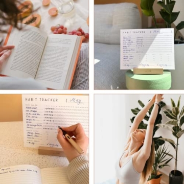 Habit Tracker Calendar for Year-Long Goal Setting