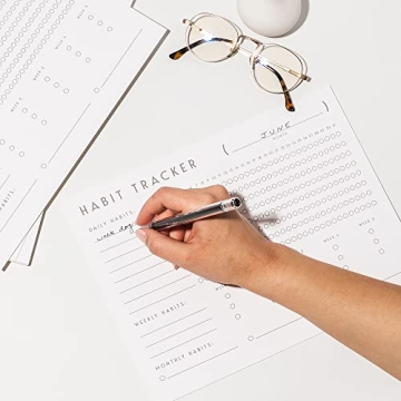 Habit Tracker Calendar for Year-Long Goal Setting