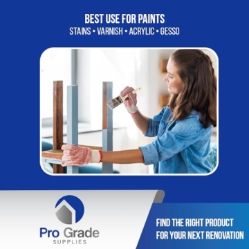 Pro Grade Paint Brush Set - Durable 2" Angle Brushes