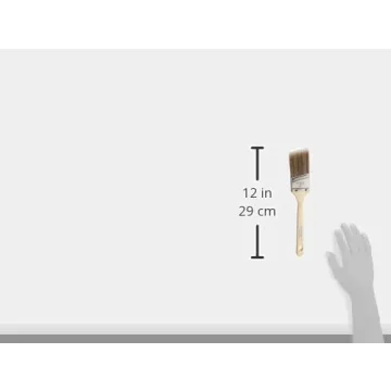 Pro Grade Paint Brush Set - Durable 2" Angle Brushes