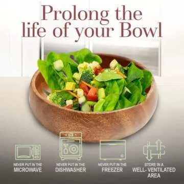 Handcrafted Acacia Wood Snack Bowl Set - Unique & Stylish