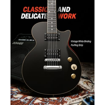 Donner DLP-124 Electric Guitar for Beginners with Accessories