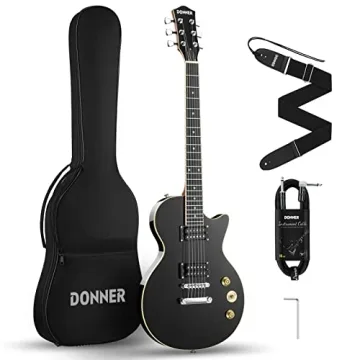 Donner DLP-124 Electric Guitar for Beginners with Accessories