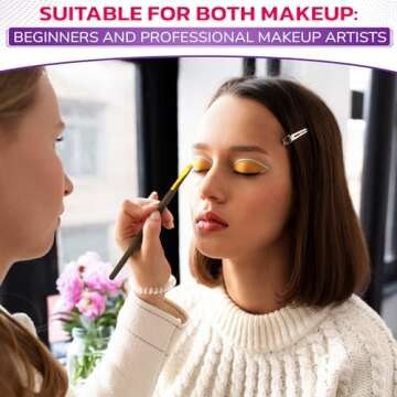 20Pcs Makeup Brush Set - Eyeliner Brush Blending Brush Makeup Brushes Set Liquid Blush Brush for Cheeks Eye Makeup Brush Concealer Brush - Foundation Brush Make Up Brushes Set