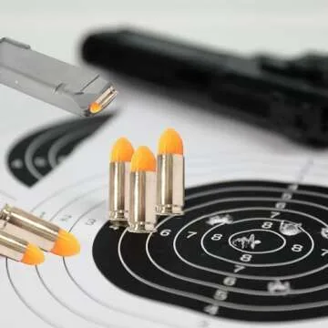 ST Action Pro 9mm Orange Safety Trainer Dummy Round 10 Rounds