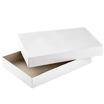 Hallmark XLarge Gift Boxes - 12 Elegant White Boxes