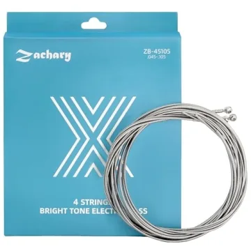 High-Quality Zachary Bass Guitar Strings - 4-String Set for Ultimate Sound