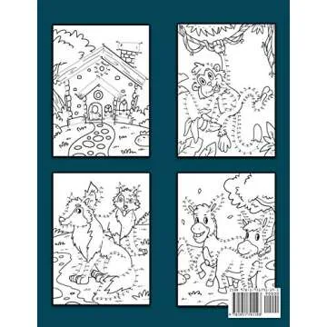 Dot To Dot Book For Kids Ages 8-12: Challenging and Fun Dot to Dot Puzzles for Kids, Toddlers, Boys ...