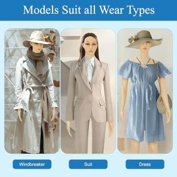 Durable ZENY Female Mannequin with Adjustable Features