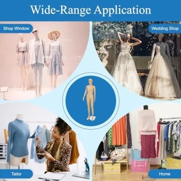 Durable ZENY Female Mannequin with Adjustable Features
