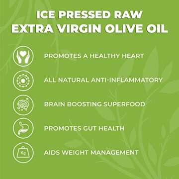 MaryRuth Organics Olive Oil | USDA Organic Extra Virgin Olive Oil | Ice Pressed Extra Virgin Olive O...