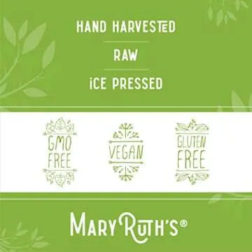 MaryRuth Organics Olive Oil | USDA Organic Extra Virgin Olive Oil | Ice Pressed Extra Virgin Olive Oil | Supports Digestive Health | High in Nutrients | Raw | Vegan | Non-GMO | Gluten Free | 12 Fl Oz