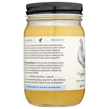 EPIC PROVISIONS Organic Chicken Fat, 11 OZ