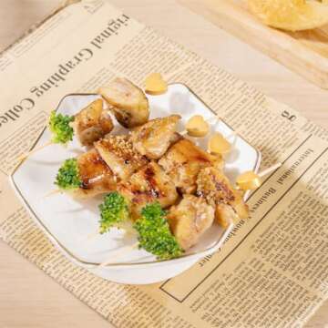 200 Pcs Heart Shaped Cocktail Picks 4.7 Inch Gold Heart Toothpicks for Appetizers, Bamboo Cocktail Sticks Skewers for Vlentines Day Drinks, Charcuterie Sticks, Wedding Heart Decorations Party Supplies