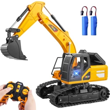 Remote Control Excavator Toy for Boys Aged 3-12