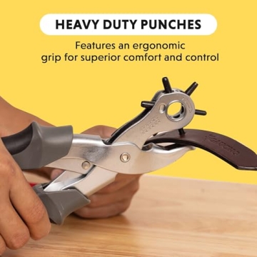 General Tools Revolving Punch Pliers for Crafting & DIY Projects