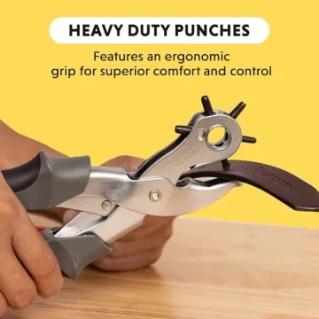 General Tools Revolving Punch Pliers for Crafting & DIY Projects