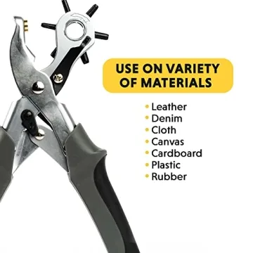 General Tools Revolving Punch Pliers for Crafting & DIY Projects