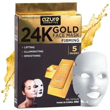 AZURE 24K Gold Firming Face Mask for Youthful Skin