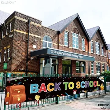 KatchOn Welcome Back to School Banner 120x20 Inches