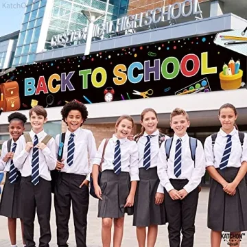 KatchOn Welcome Back to School Banner 120x20 Inches