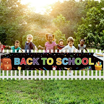 KatchOn Welcome Back to School Banner 120x20 Inches