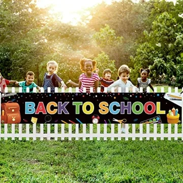 KatchOn Welcome Back to School Banner 120x20 Inches