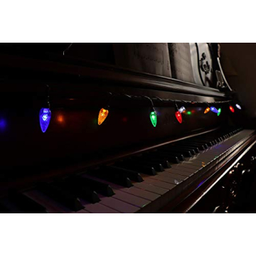 Cewuidy LED Christmas Lights Charging Cable,USB and Bulb Charger,50inch 10led Multicolor Available with Phone11,11Pro,11Pro Max,12,12Pro,12Pro Max,13,13Pro,13Pro Max,14,14Pro,14Pro Max etc (1pcs)