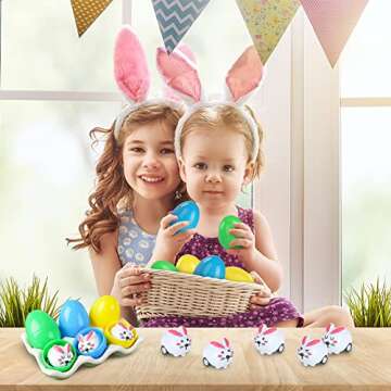 Exciting 3 Otters Easter Toy Cars for Kids to Enjoy