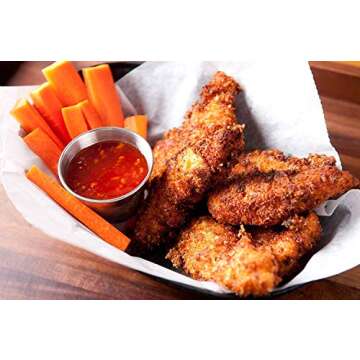 EHOMEA2Z Stainless Steel Sauce Cups - Versatile Design for Kitchen