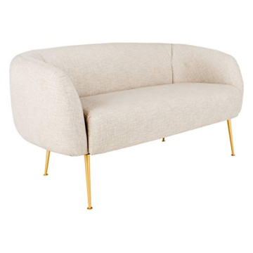 Safavieh Couture Alena Oatmeal Loveseat for Chic Spaces
