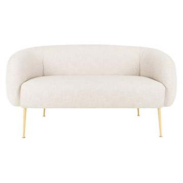 Safavieh Couture Alena Oatmeal Loveseat for Chic Spaces