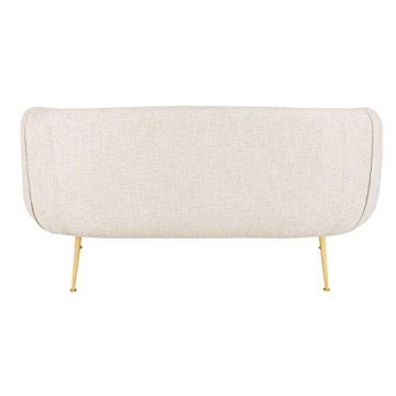 Safavieh Couture Alena Oatmeal Loveseat for Chic Spaces
