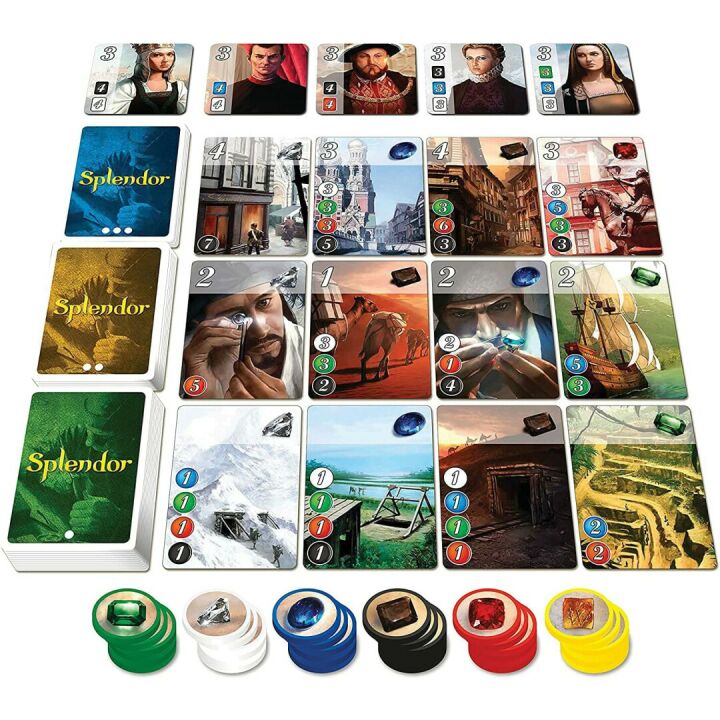 Splendor Board Game for Strategies & Fun | Ages 10+