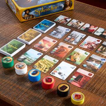 Splendor Board Game for Strategies & Fun | Ages 10+