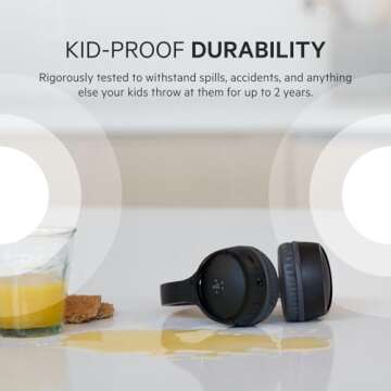 Belkin SoundForm Mini Kids Bluetooth Headphones - Safe & Durable