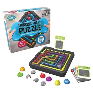 ThinkFun & Crazy Aaron's Thinking Putty Puzzle - STEM Brain Game for Kids & Adults | Logic-Enhancing...