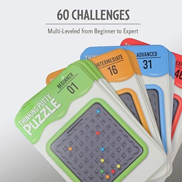 STEM Brain Game | Thinking Putty Puzzle for Kids & Adults