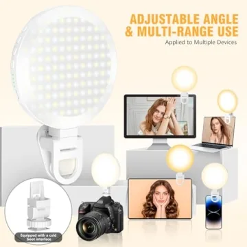 154 LED Selfie Light for Perfect Photos and Videos