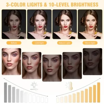 154 LED Selfie Light for Perfect Photos and Videos