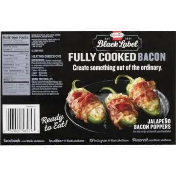 Hormel Black Label Fully Cooked Bacon Family Pack