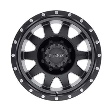 Method Race Wheels 301 The Standard Matte Black 17x9" 8x6.5", 12mm offset 4.5" Backspace, MR30179080...