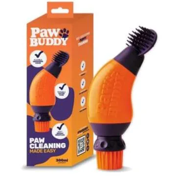 Paw Buddy - Dog Paw Cleaner - Fastest Way to Clean Muddy Dog Paws - Cleans & Removes, Dirt, Mud, Debris from Pet Paws