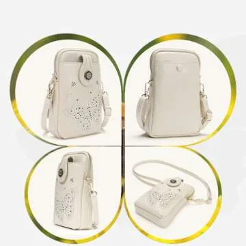 KITEVIUN Lightweight Butterfly Crossbody Bag for Women